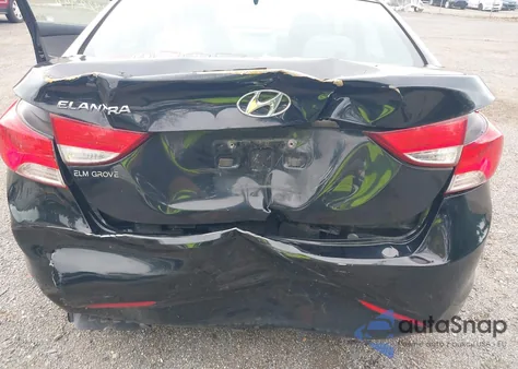 2013 Hyundai Elantra Gls/Limited from USA, damaged, VIN 5NPDH4AE6DH333355